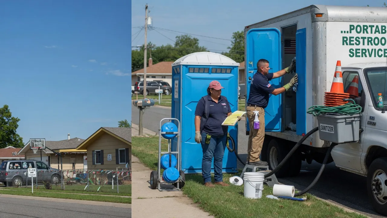 Portable Toilet Rental in Colfax, WI near me